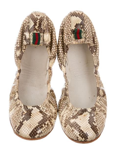 gucci snakeskin shoes